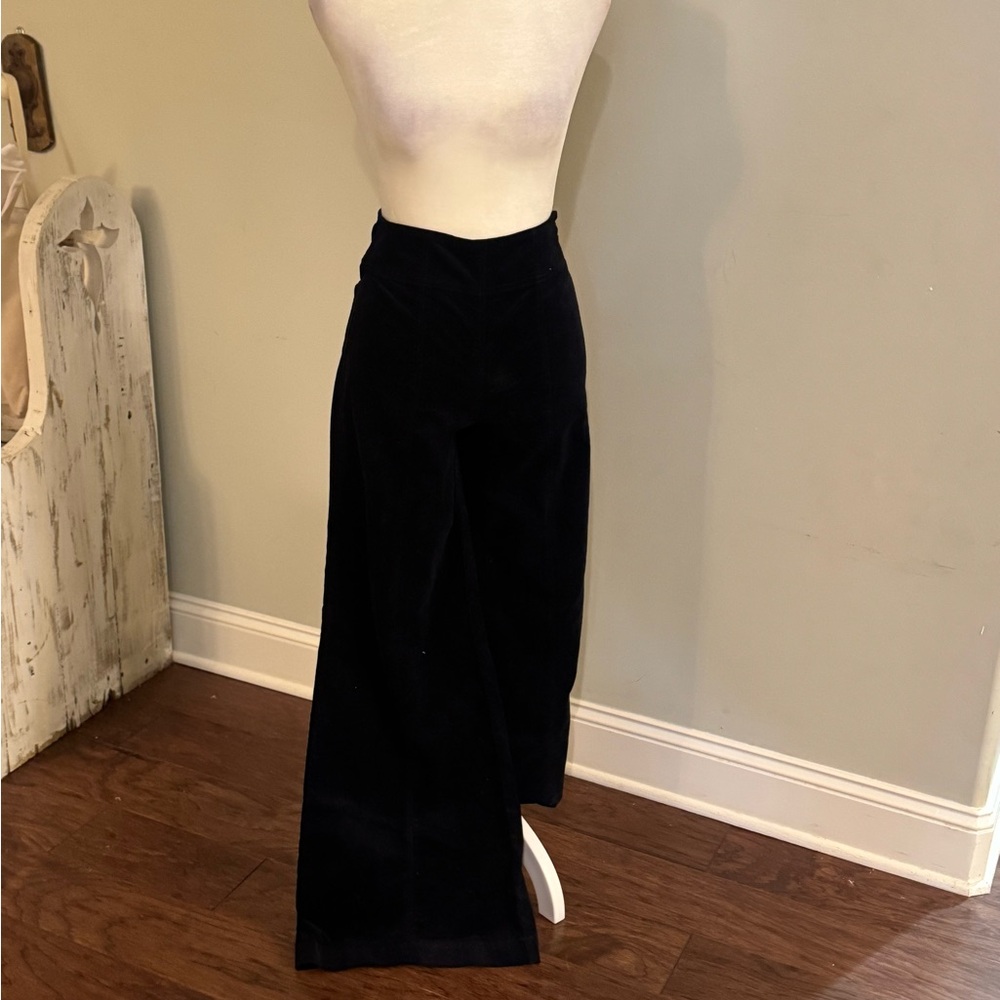 ME+EM Navy Wide-Leg Pants - Picture 2 of 8